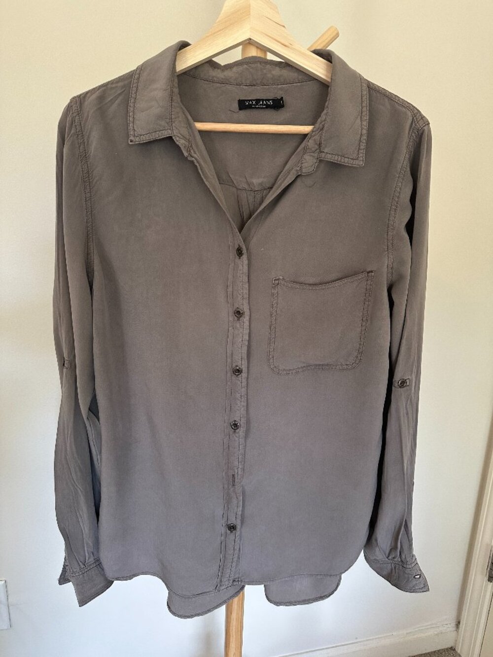 MAX JEANS womens shirt M